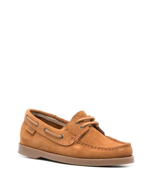 Manebí Brown Hamptons Boat Shoes