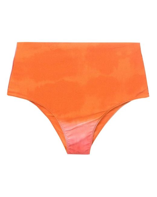 Clube Bossa Orange Bas De Bikini Ceanna À Taille Haute