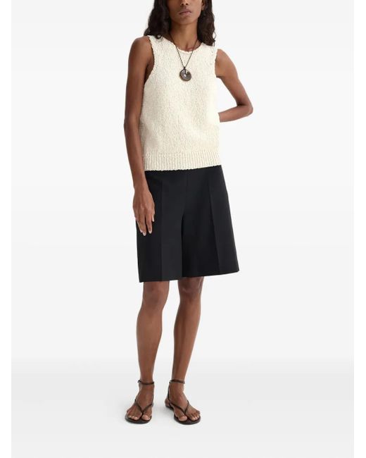 Rohe Natural Textured Sleeveless Top