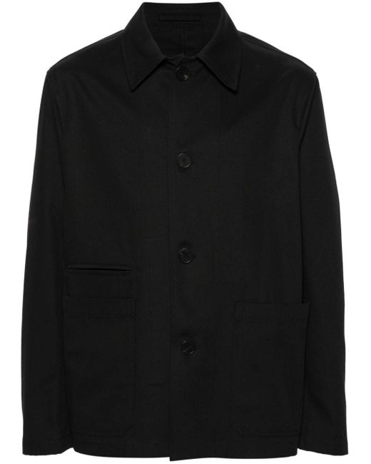 Veste en coton mélangé Lanvin pour homme en coloris Black