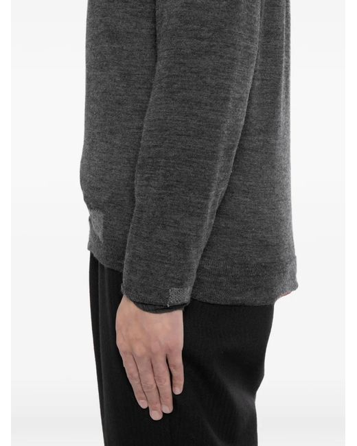 Maison Margiela Black Patchwork Polo Shirt for men