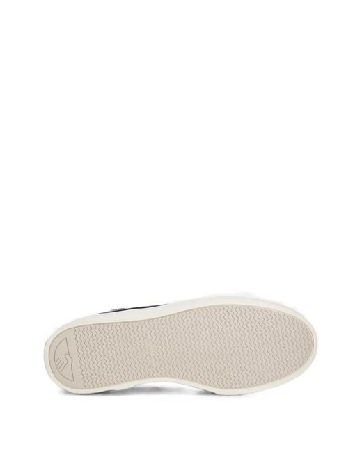 Stepney Workers Club White Dellow S-Strike Cup Suede Logo-Patch Sneakers for men