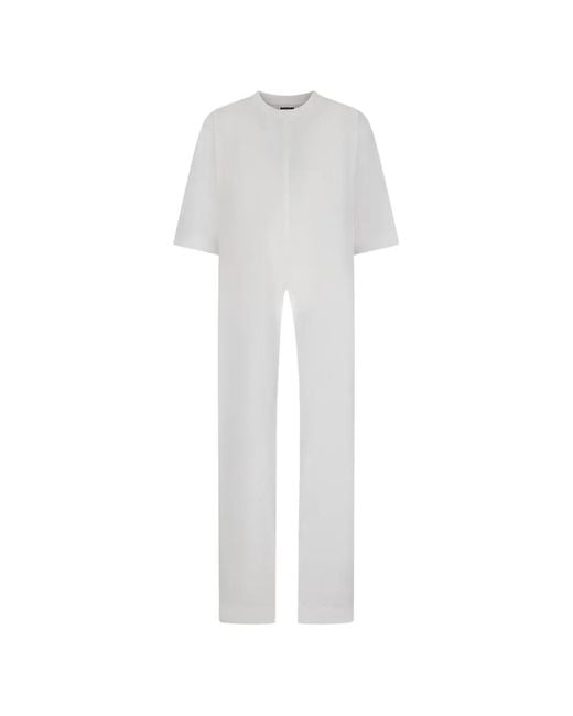 DARKPARK White Oversized Splits T-Shirt