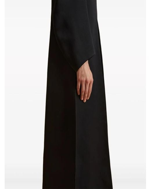 Khaite Black The Clete Maxi Dress
