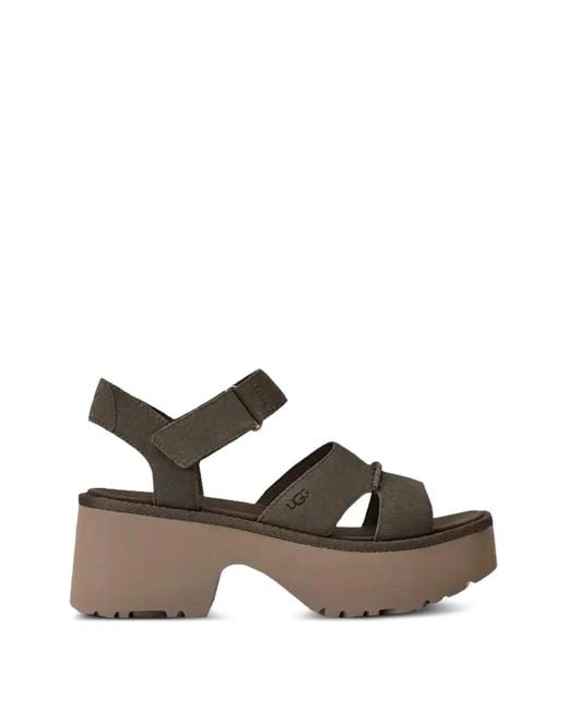 Ugg Brown New Heights Sandals