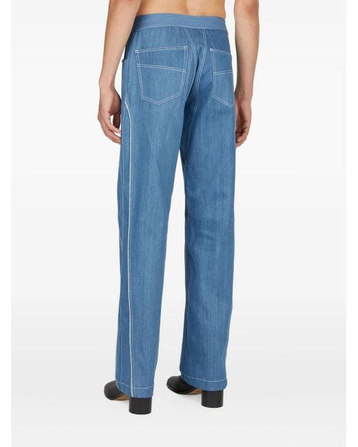 Rus Blue Ella Panelled Jeans