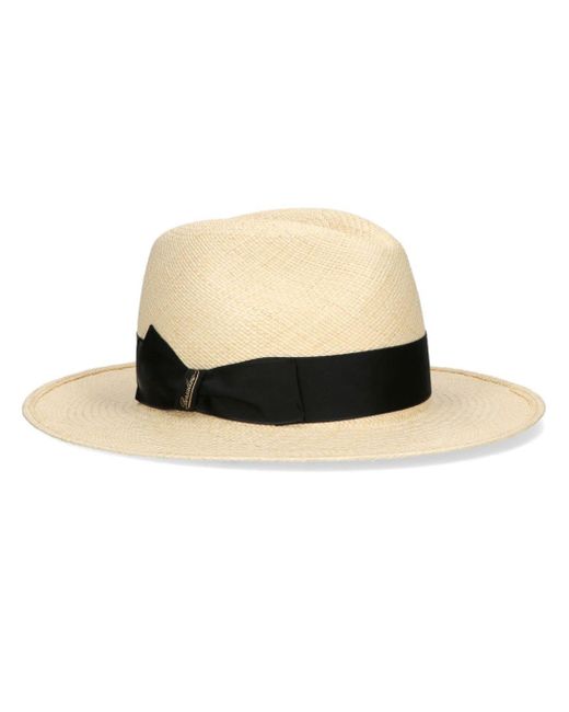 Borsalino Medea Panama Hat in het Natural