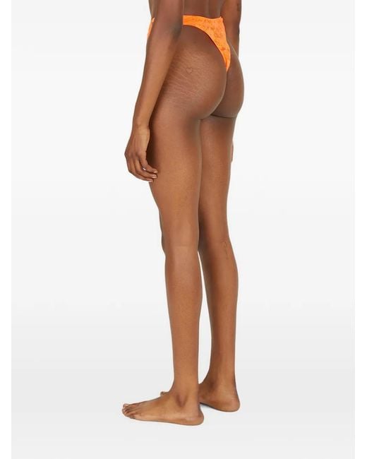 Balenciaga Orange Bb Briefs