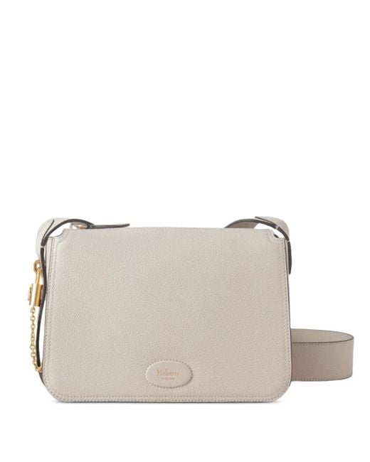 Mulberry Natural Small Billie Grain-Leather Shoulder Bag