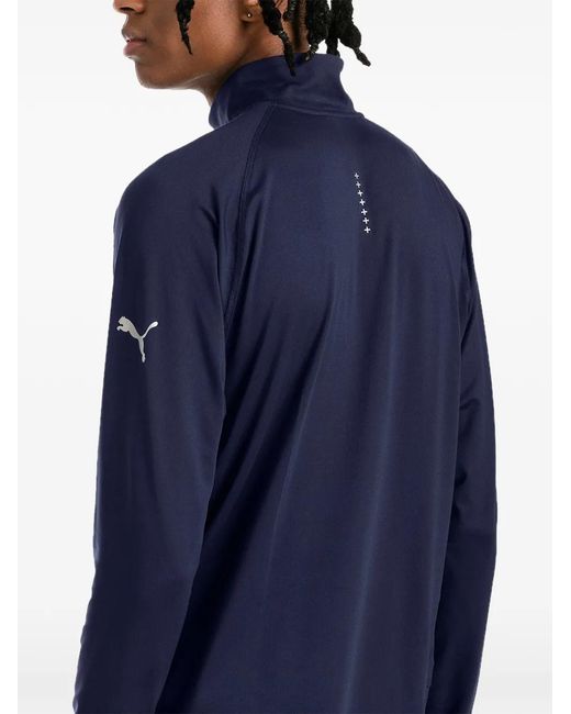 PUMA Blue Ignite Half-Zip Performance Top for men