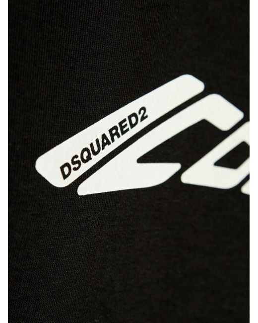 DSquared² Sweater Met Print in het Black