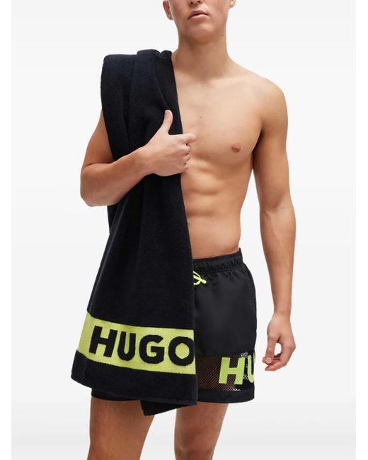 HUGO Black Cruise Swim Shorts for men
