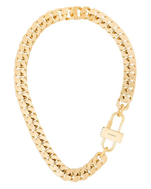 Givenchy Metallic G Chain Necklace for men