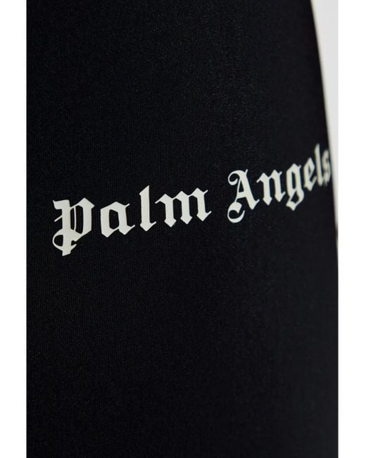 Palm Angels Black Leggings