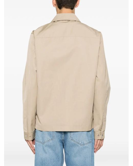 NN07 Natural Gael Zip-Fastening Jacket for men