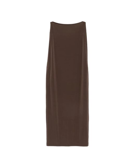 Issey Miyake Brown Dresses