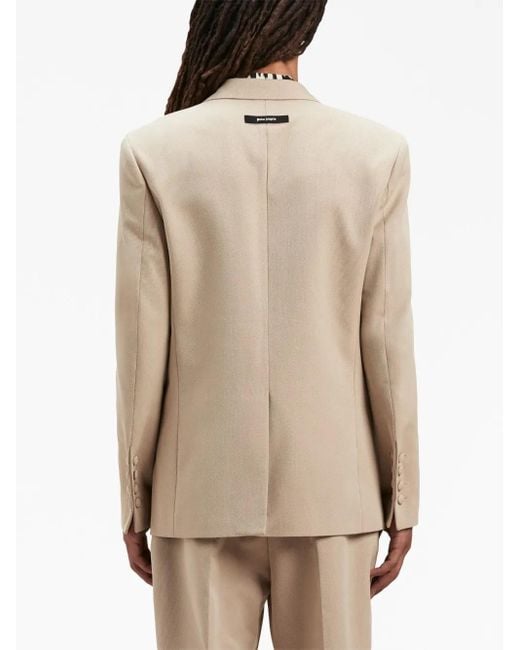 Palm Angels Schmales Sakko Im Retro-Look in Natural für Herren
