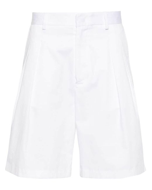 Low Brand White Miami Tailored Shorts for men