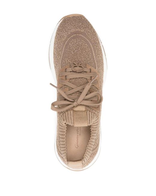 Gianvito Rossi Brown Glover Chunky Sneakers