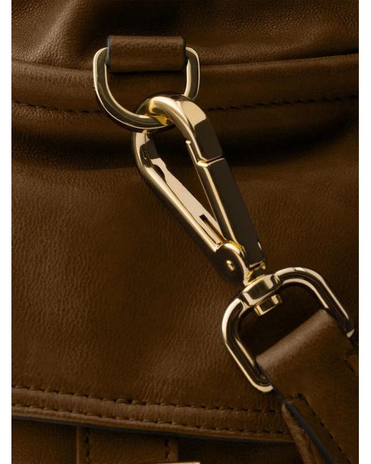 Prada Brown Explore Medium Nappa Leather Backpack