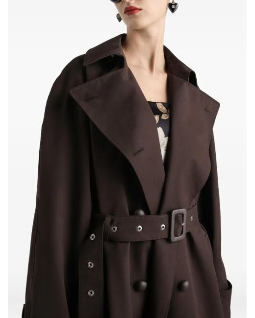 Dolce & Gabbana Black Dolce & Gabbana Coats