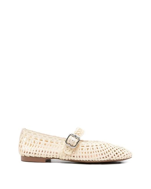Bibi Lou White Hazel Ballet Flats