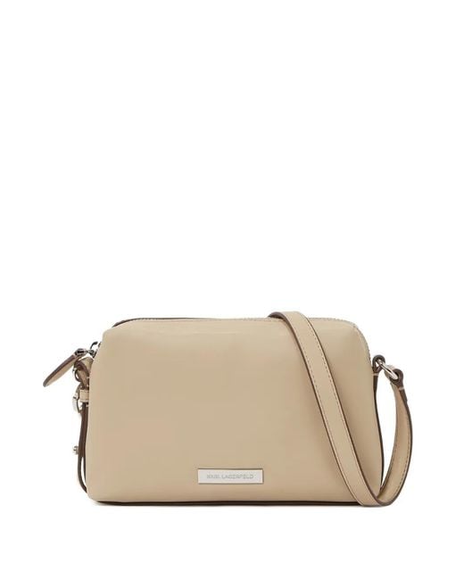 Karl Lagerfeld Natural Ikon Cross Body Bag