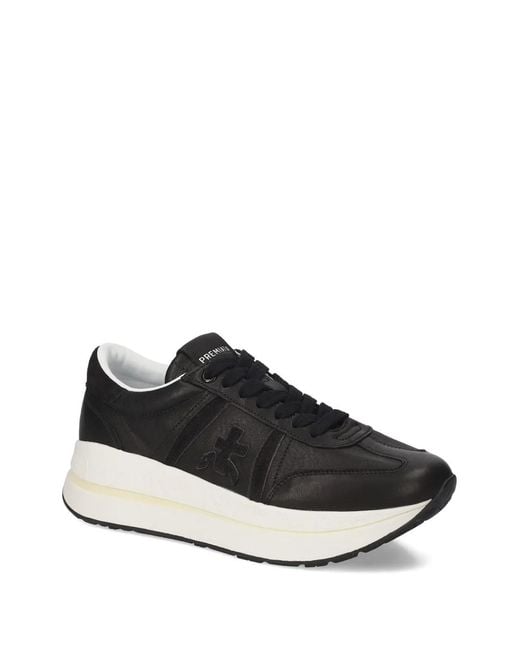 Premiata Black Bethcoin Sneakers