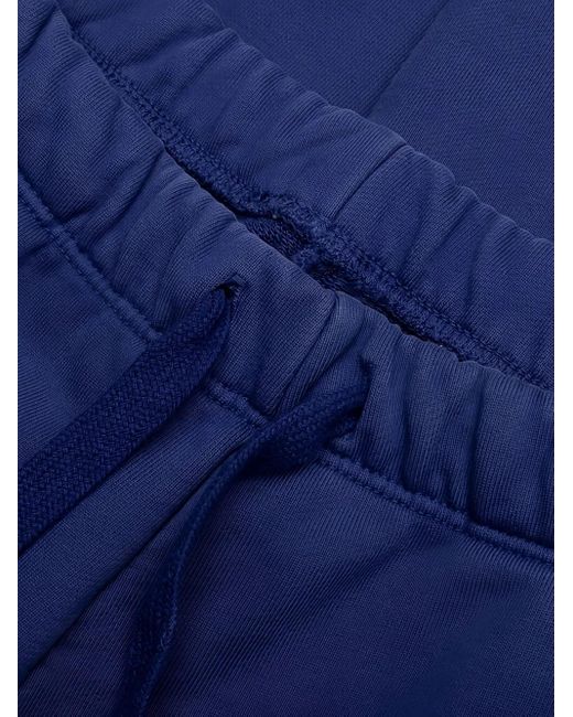 D-R-G-N Blue Origins Bleached Track Pants for men