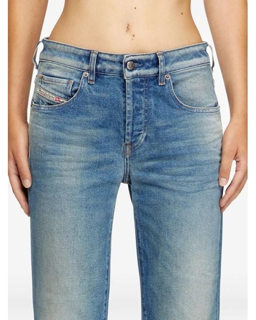 DIESEL Blue 1989 D-Mine Buttoned Jeans