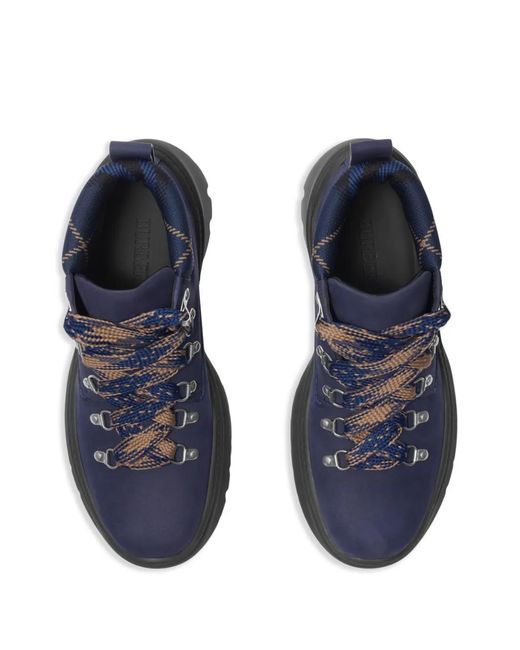 Burberry Blue Scoot Boots for men