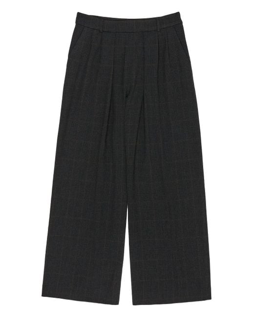 Bimba Y Lola Geruite Broek in het Black