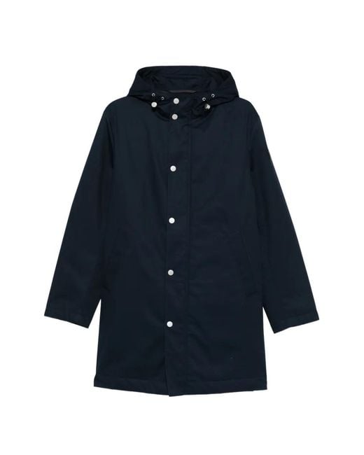 Marc O' Polo Blue Long-Sleeve Coat for men
