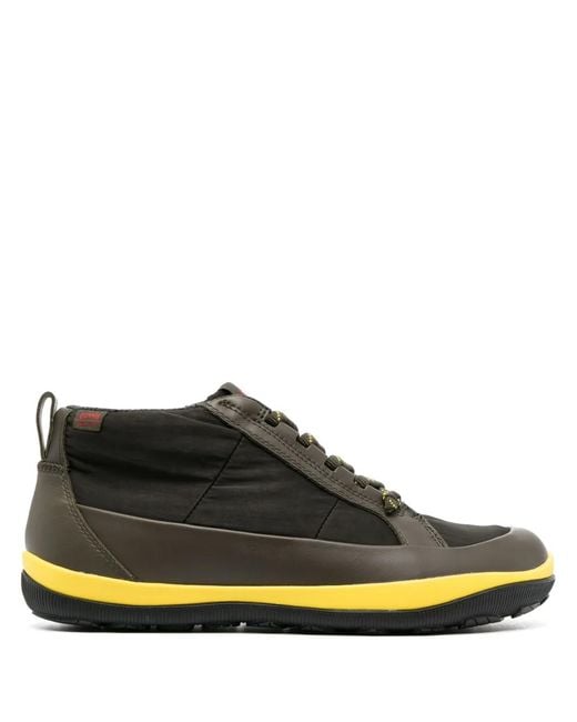 Camper Black Peu Pista Gm High-Top Sneakers for men
