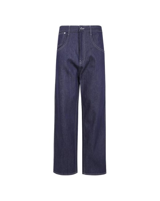 Sofie D'Hoore Blue Phill Wide-Leg Jeans