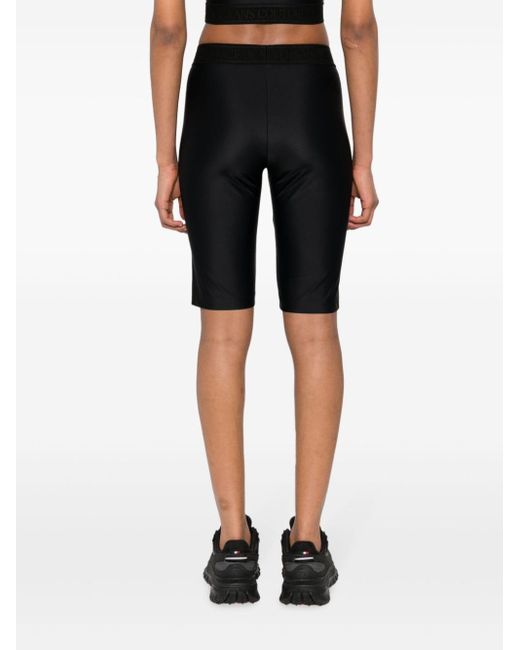 Versace Black Warranty Bicycle Shorts