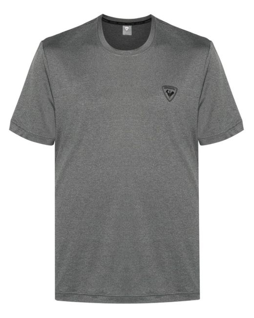 T-shirt con logo in rilievo di Rossignol in Gray da Uomo
