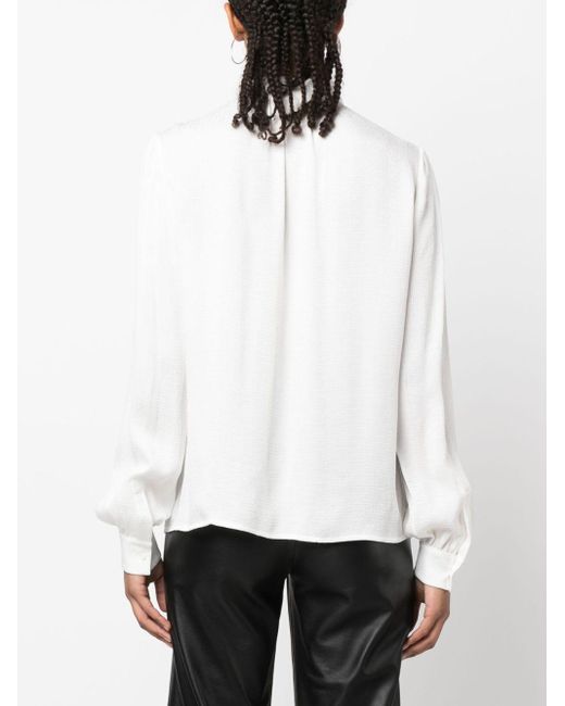 Blusa con motivo 4G di Givenchy in White