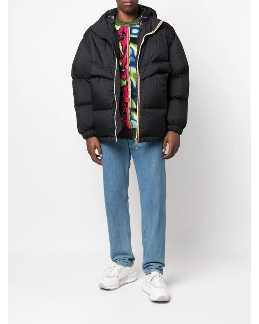 K-Way Black Zip-Up Padded Coat