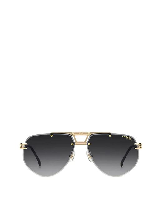 Carrera Black Gradient-Lens Pilot Sunglasses for men