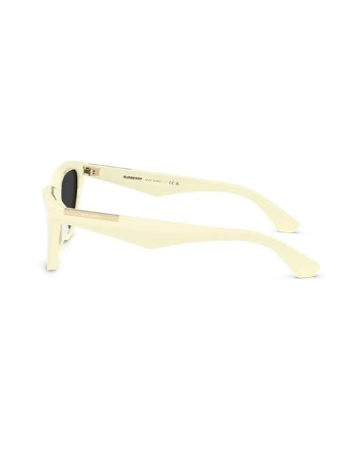 Burberry Gray Pilot-Frame Sunglasses