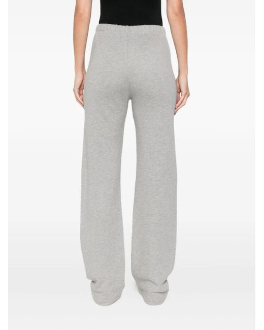 ÉTERNE Gray Pantalon De Jogging À Coupe Droite