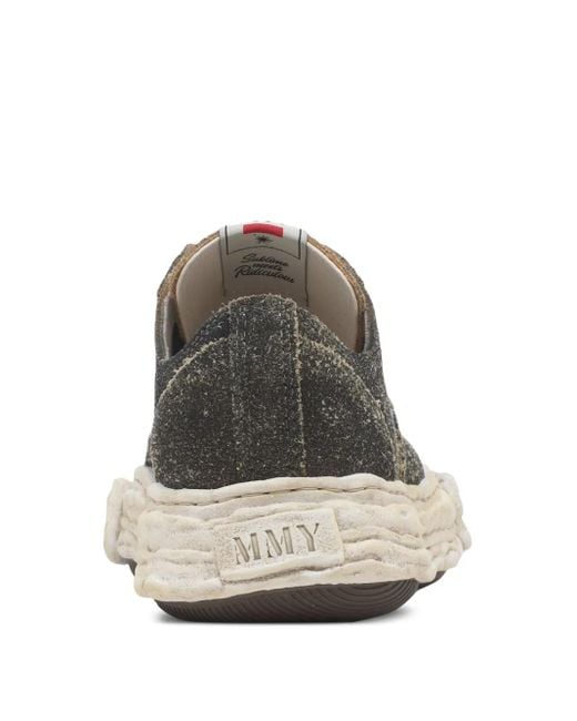 Maison Mihara Yasuhiro Black Peterson 23 Suede Sneakers