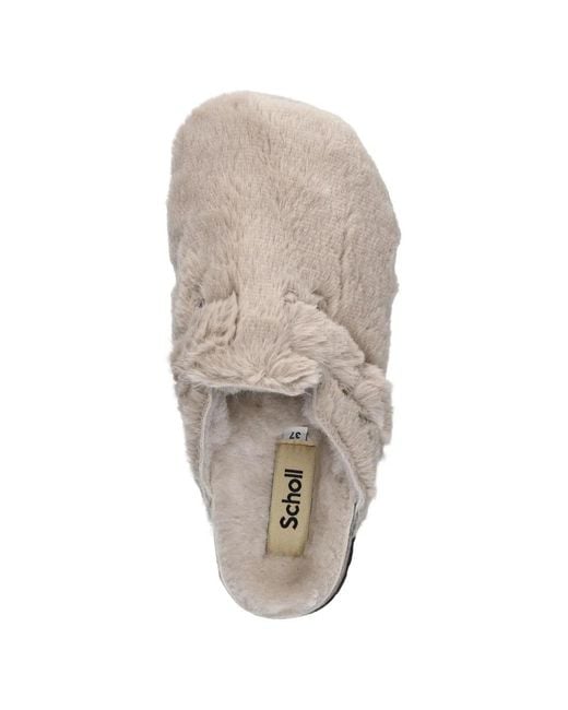 Scholl White Mules Fae New