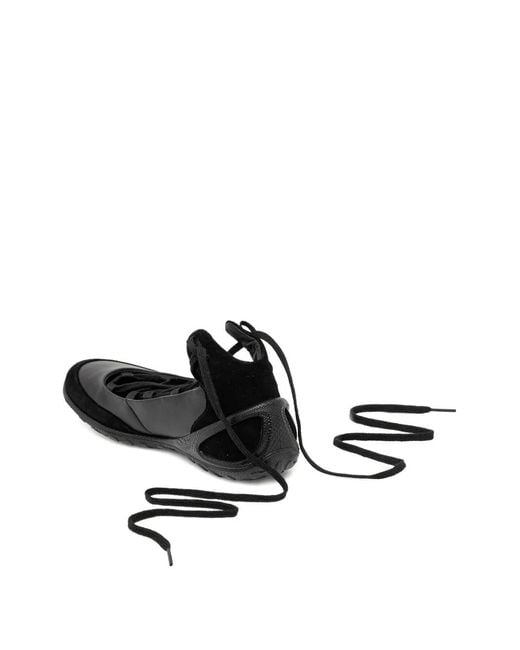 Ballerines Biom Lite À Lacets Ecco en coloris Black