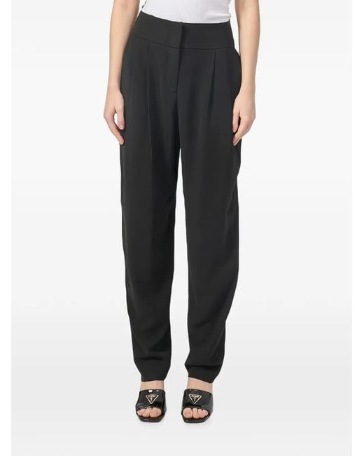 ARMANI EXCHANGE Black Tapered Trousers