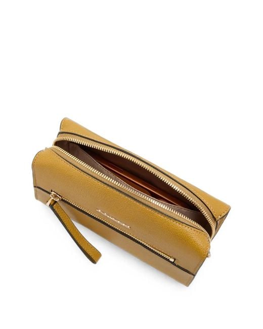 Piquadro Metallic Patricia Logo-Plaque Cross Body Bag