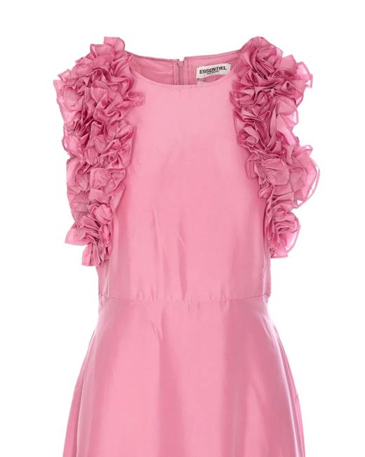 Essentiel Antwerp Pink Hexico Maxikleid