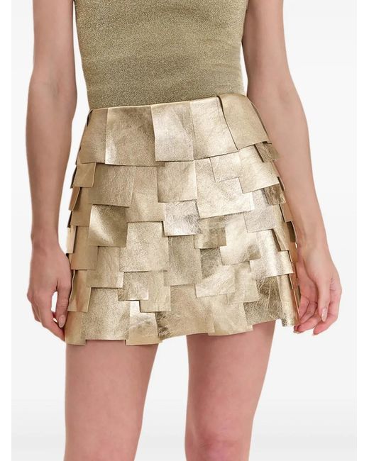 Cult Gaia Natural Carley Skirt