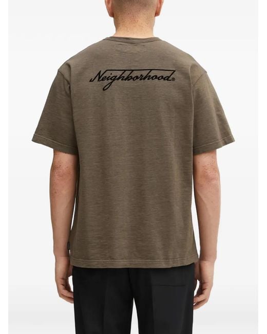 Neighborhood Brown Pocket T-Shirt for men